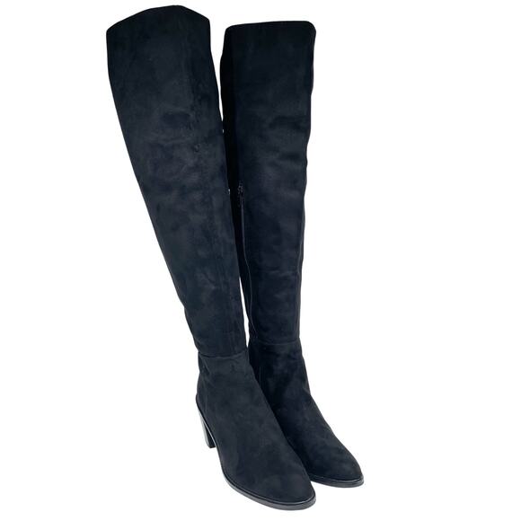 Seychelles Women's Paradise City Over The Knee Boot Leather Black Size 9 - Picture 1 of 13